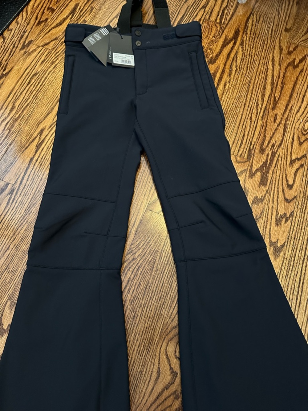 Fusalp Kids dark blue Ski Pants with Suspenders NWT